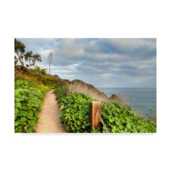 Trademark Fine Art Chris Moyer 'La Jolla Walk' Canvas Art, 12x19 ALI41424-C1219GG